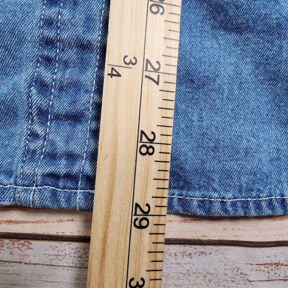 Mickey Unlimited Womens Disney Denim Shirt, Size 26W/28W - Picture 8 of 10